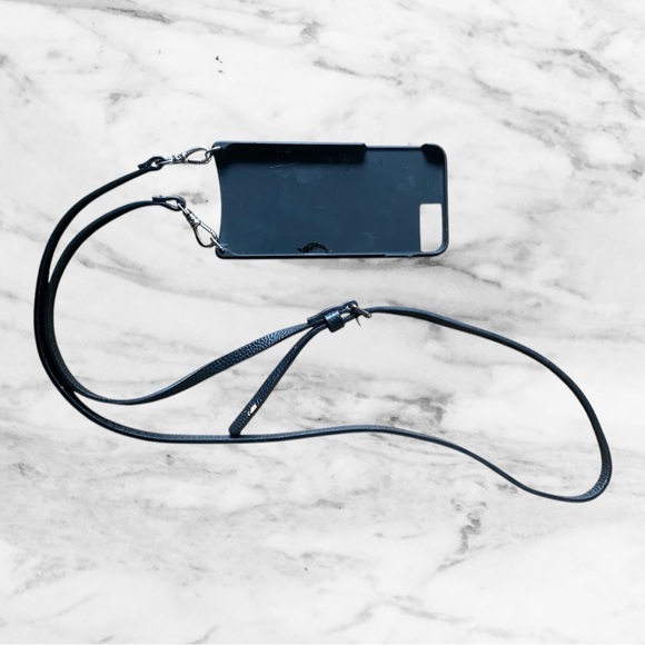 Bandolier Emma iPhone 6/6s/7/8 Plus Crossbody Case - Black/Silver - Picture 7 of 7